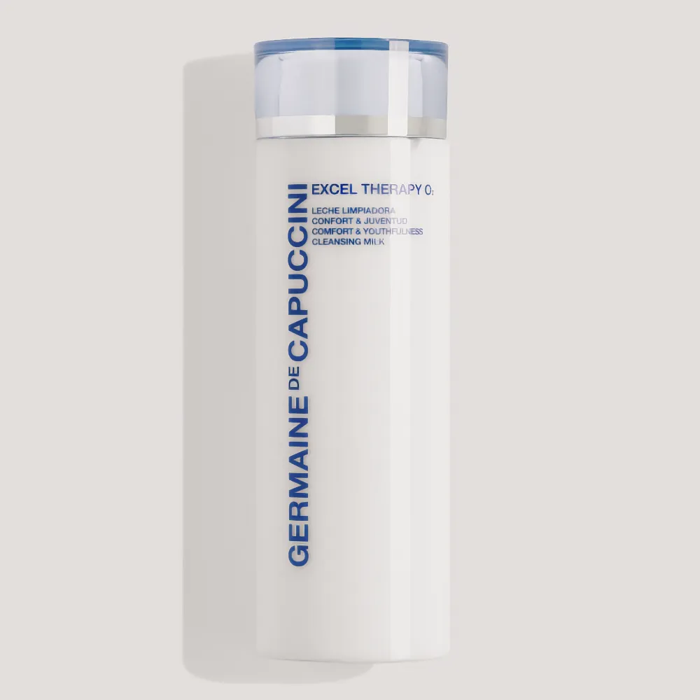 Excel Therapy O2 | Leche Limpiadora Confort & Juventud • Germaine Goya Madrid Leche Limpiadora Confort & Juventud | Excel Therapy O2