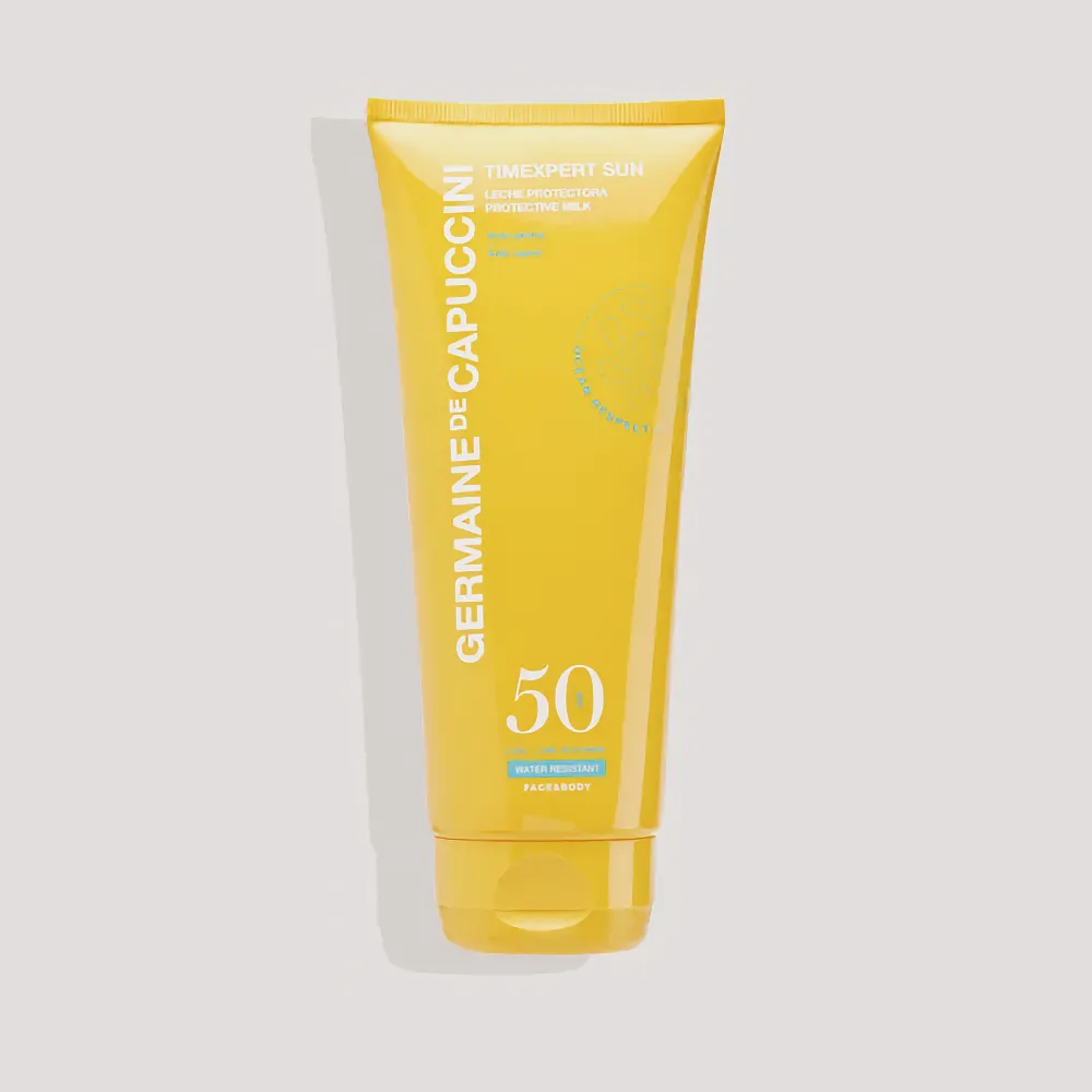 Timexpert Sun | Leche Protectora Solar SPF 50 • Germaine Goya Madrid Leche Protectora Solar SPF 50 | Timexpert Sun